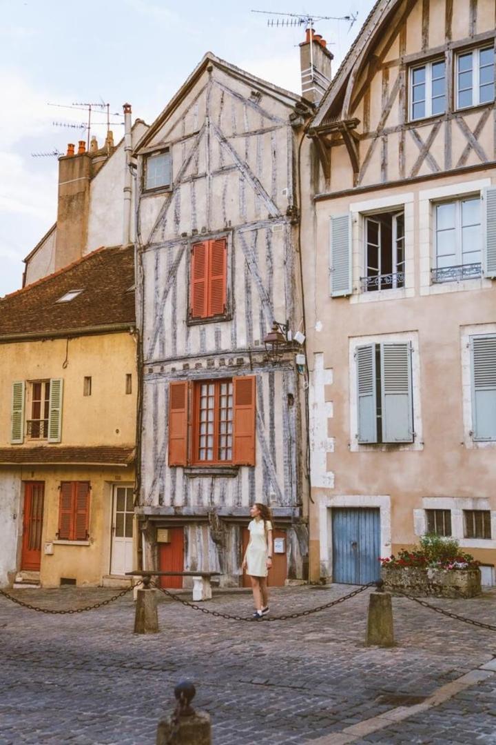 Le Repere Des Sommeliers - Sejour A Auxerre Apartment Exterior photo