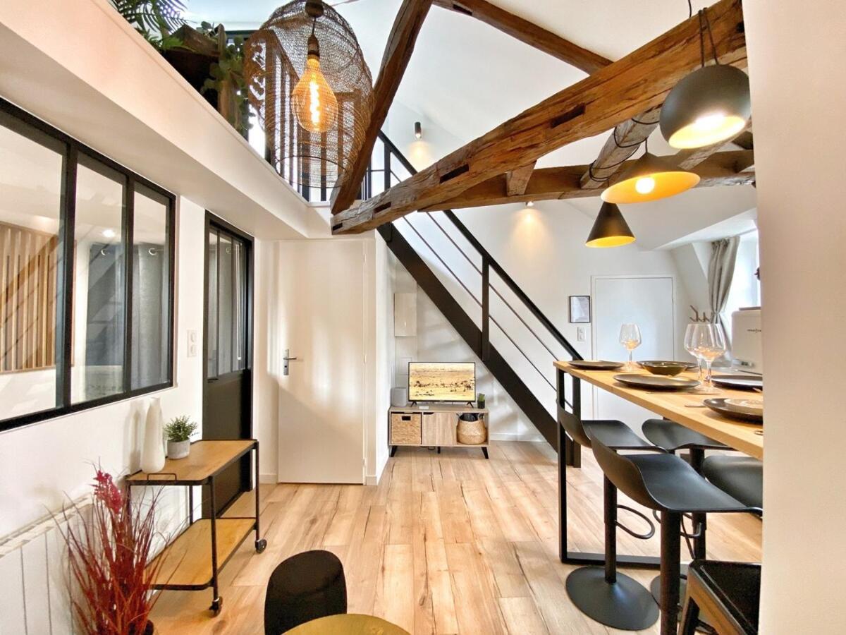 Le Repere Des Sommeliers - Sejour A Auxerre Apartment Exterior photo