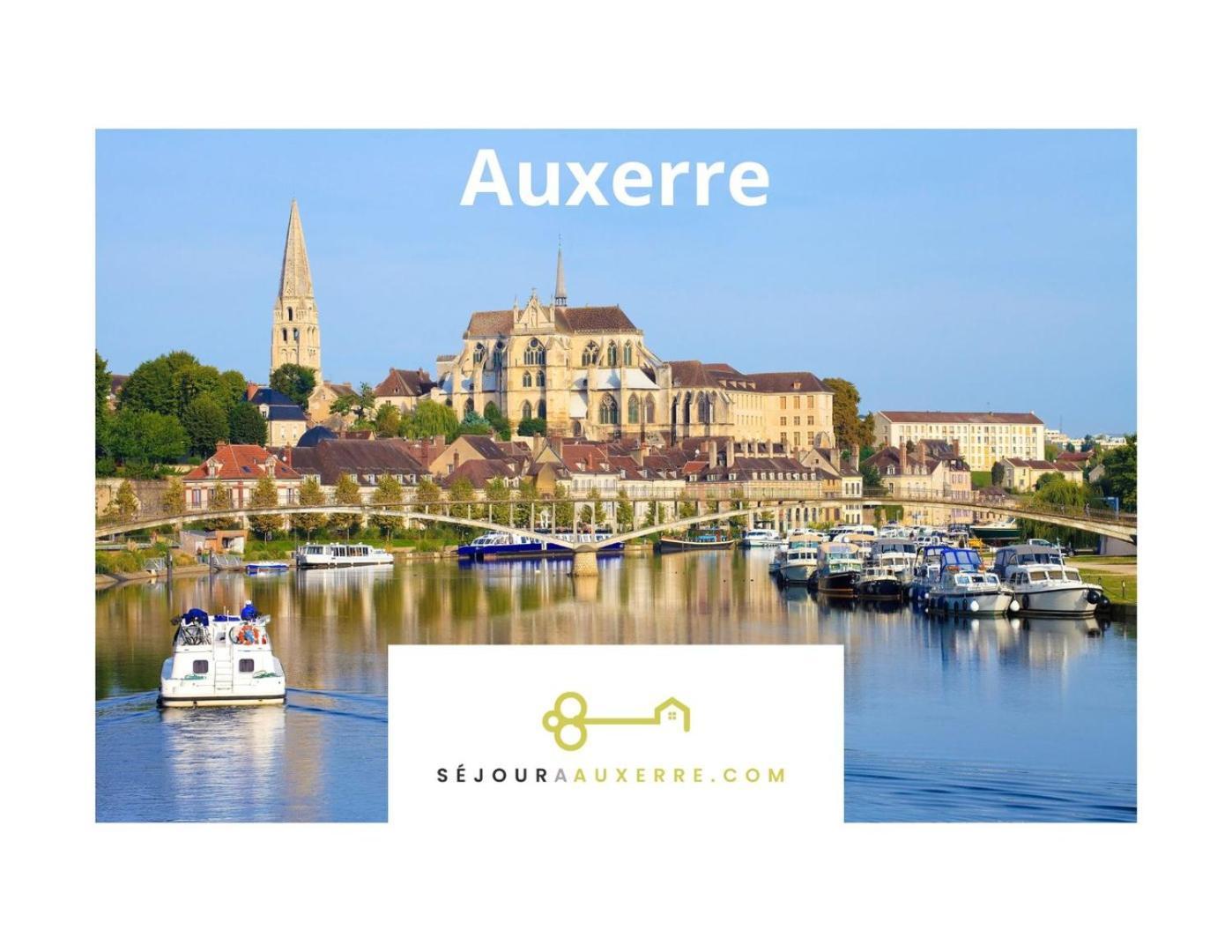 Le Repere Des Sommeliers - Sejour A Auxerre Apartment Exterior photo